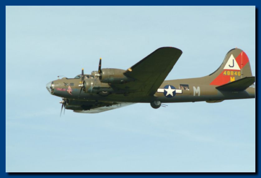 B17 en vol